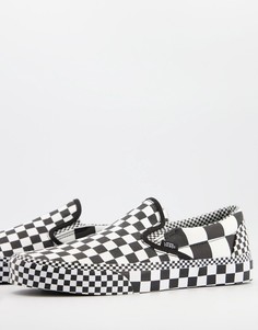 Разноцветные кеды-слипоны Vans UA Classic-Многоцветный