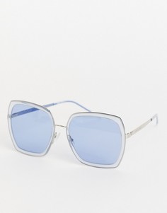 Солнцезащитные очки с голубыми линзами Hugo Boss 1208/S-Голубой