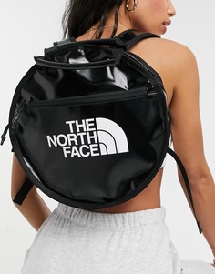 Черная круглая сумка The North Face Base Camp-Черный цвет