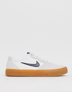 Кроссовки Nike SB Chron Solarsoft-Белый