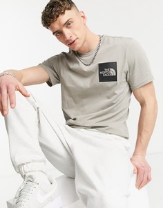 Серая футболка The North Face Fine-Серый