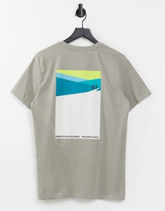 Серая футболка The North Face Foundation-Серый