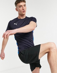 Темно-синяя футболка PUMA Football-Темно-синий