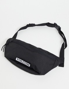 Черная сумка-кошелек на пояс Volcom-Черный цвет
