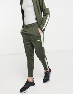 Джоггеры цвета хаки Puma Training Favorite-Зеленый цвет