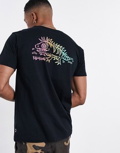 Черная футболка Billabong Peligrosa-Черный цвет