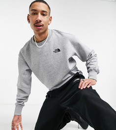 Серый oversized-свитшот The North Face Essential