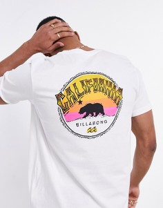 Белая футболка Billabong Dreamy Places-Белый