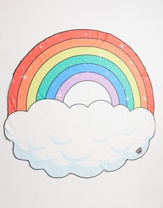 Пляжное покрывало с принтом радуги Big Mouth-Многоцветный