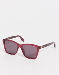 Солнцезащитные очки с прямоугольными стеклами Marc Jacobs 446/S-Красный