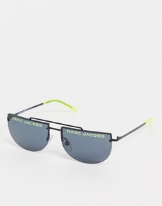 Солнцезащитные очки с линзами в форме полумесяца Marc Jacobs 404/S-Желтый