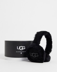 Черные теплые наушники из овчины с Bluetooth UGG-Черный цвет