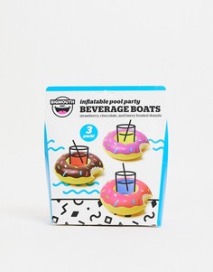 Надувные подставки для напитков в виде пончиков Big Mouth-Многоцветный