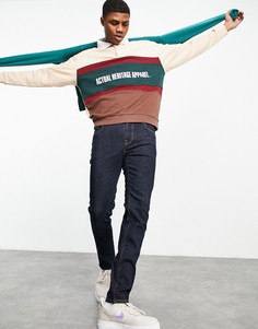 Джинсы скинни цвета индиго ASOS DESIGN-Голубой