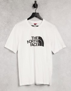 Белая футболка бойфренда The North Face-Белый