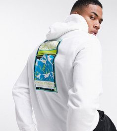 Худи белого цвета с принтом рисунка The North Face Faces –эксклюзивно для ASOS-Белый