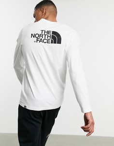 Белый лонгслив The North Face Easy