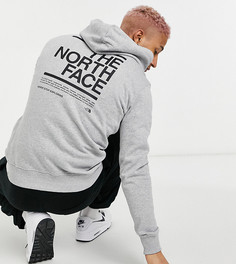 Худи серого цвета The North Face Message – эксклюзивно для ASOS-Серый