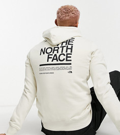 Худи белого цвета The North Face Message – эксклюзивно для ASOS-Белый