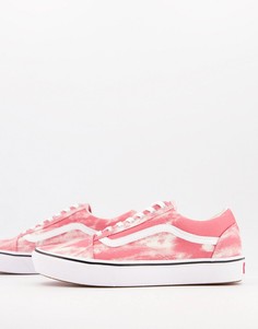 Розовые кеды Vans Old Skool-Розовый цвет
