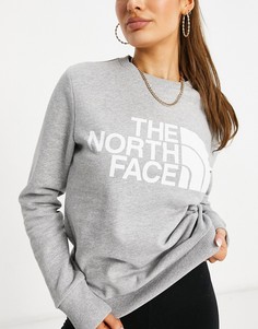 Свитшот серого цвета The North Face Standard-Серый