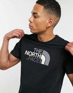 Черная футболка The North Face Easy-Черный цвет