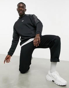Черный свитшот с тремя полосками и логотипом посередине adidas Originals SPRT-Черный цвет