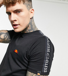 Черная футболка ellesse Fede – эксклюзивно для ASOS-Черный цвет