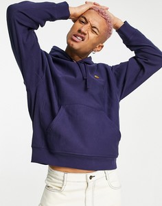 Темно-синий худи с надписью Carhartt WIP