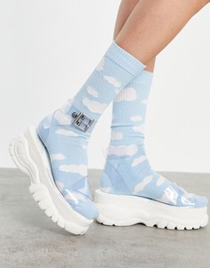 Белые сандалии на массивной платформе ASOS DESIGN Toucan-Белый