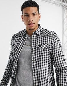 Белая рубашка в стиле вестерн Wrangler-Белый