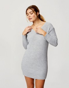 Платье Miss Selfridge-Серый