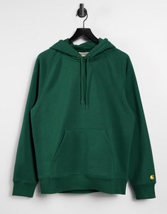 Зеленый худи Carhartt WIP Chase-Зеленый цвет