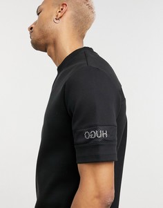 Черная футболка HUGO Dashimi-Черный цвет