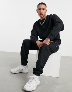 Черные джоггеры премиум-класса от комплекта adidas Originals-Черный цвет