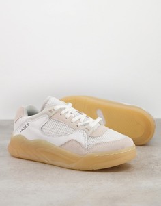 Белые кроссовки Lacoste Court Slam Dynamic-Белый