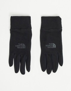 Черные перчатки The North Face Tka 100 Glacier-Черный цвет