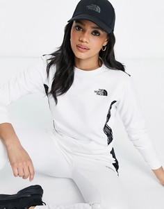 Белый свитшот North Face Mountain Athletic