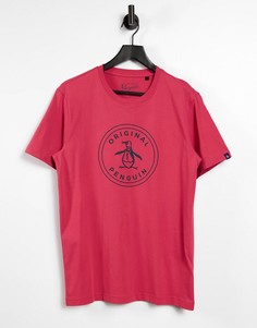 Футболка с логотипом Original Penguin-Красный