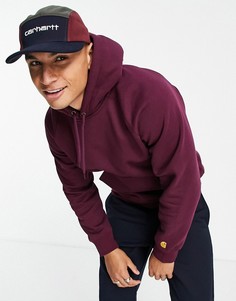 Бордовый худи Carhartt WIP-Красный
