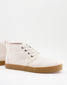 Бежевые кроссовки с чашеобразной подошвой Toms Botas-Нейтральный
