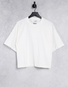 Белая oversized-футболка из органического хлопка & Other Stories-Белый