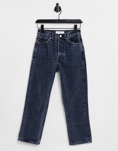 Сине-черные джинсы Topshop Editor-Голубой