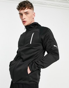 Худи черного цвета Puma Evostripe FZ-Черный цвет