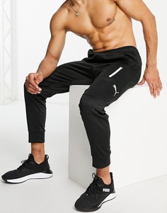 Черные джоггеры из технологичной ткани "Evostipe Warm" PUMA-Черный цвет
