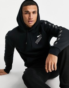 Черная худи PUMA Amplified-Черный цвет