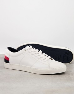 Белые кроссовки со шнуровкой Tommy Hilfiger-Белый