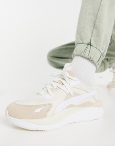 Кремовые кроссовки Puma RS Curve Tones-Кремовый
