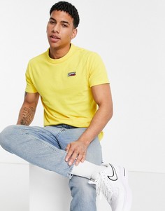 Выбеленная футболка с логотипом Tommy Jeans-Желтый