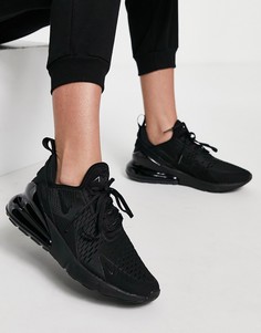 Черные кроссовки Nike Air Max 270-Черный цвет